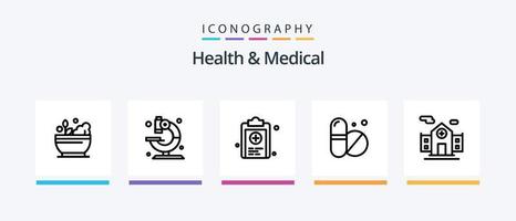 Health And Medical Line 5 Icon Pack Including . smoke. bag. no. wash. Creative Icons Design vector