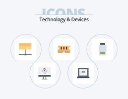 dispositivos flat icon pack 5 diseño de iconos. . bajo. servidor. dispositivos. RAM vector