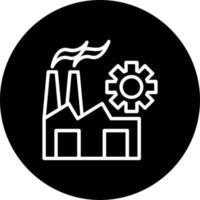 icono de vector de industria