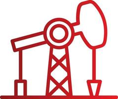 Oil Pump Vector Icon