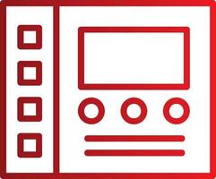 Control Panel Vector Icon