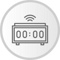 Digital Clock Vector Icon