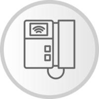 Video Door Phone Vector Icon