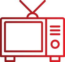 Television Vector Icon