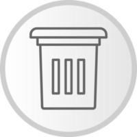 Trash Can Vector Icon