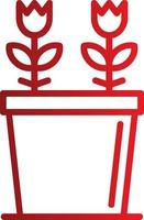 Plant Pot Vector Icon