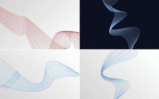 Add texture to your designs with this set of 4 vector backgrounds