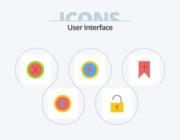User Interface Flat Icon Pack 5 Icon Design. interface. tag. interface. user. interface vector