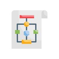 Structure Vector Icon Design Development flat EPS 10 file