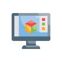 Graphics Software Vector Icon Design Development flat EPS 10 file