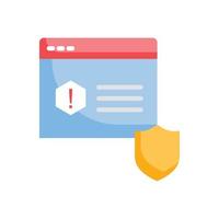 Web Security Vector Icon Design Development flat EPS 10 file