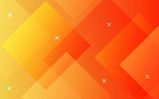 Abstract modern background gradient color. orange gradient with square decoration. vector