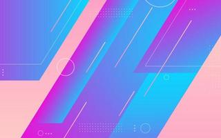 modern colorful gradient geometric shape background vector