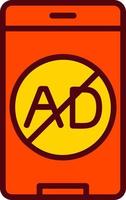 Ad Blocker Vector Icon