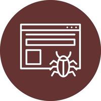 Web Crawler Vector Icon