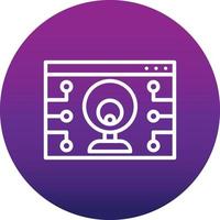 Web Camera Vector Icon