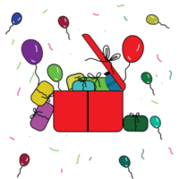 gift box celebration png