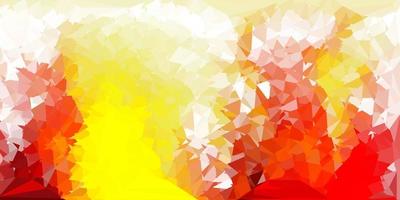 Light orange vector geometric polygonal design.