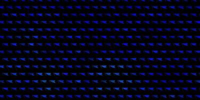 Light BLUE vector backdrop with lines, triangles.