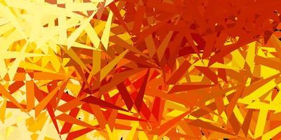 Light orange vector pattern with polygonal shapes.