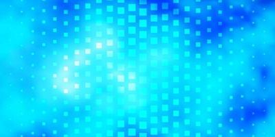 Light BLUE vector template with rectangles.