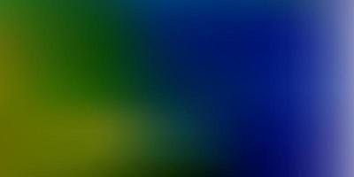 Light blue, green vector gradient blur backdrop.