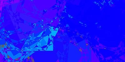 Light Pink, Blue vector layout with triangle forms.