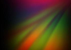 Dark Multicolor, Rainbow vector abstract bokeh pattern.