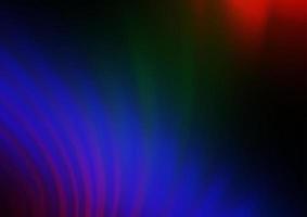 Dark Multicolor, Rainbow vector abstract blurred template.