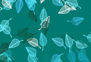 Light Blue, Green vector sketch pattern.