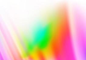 Light Multicolor, Rainbow vector background with lava shapes.