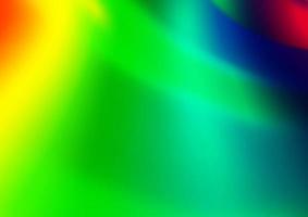 Light Multicolor, Rainbow vector blurred shine abstract background.