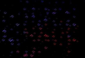 Dark Blue, Red vector template with repeated sticks.