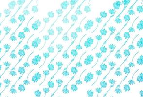 Light BLUE vector sketch template.