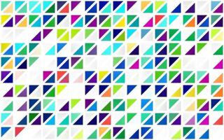 multicolor claro, vector de arco iris de patrones sin fisuras en estilo poligonal.
