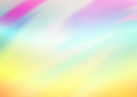 Light Multicolor, Rainbow vector blurred bright background.