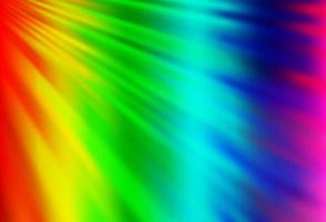 Light Multicolor, Rainbow vector backdrop with long lines.