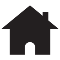Home-Symbol schwarz png