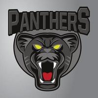 Panther Mascot Logo vector