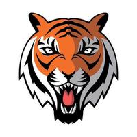 Tiger Symbol Illustration Design vector