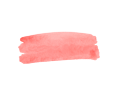 pink red pastel feminine color paint brush strokes png