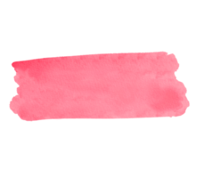 coups de pinceau de peinture de couleur féminine pastel rose rouge png