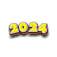 contento nuovo anno 2024 png