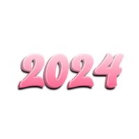 contento nuovo anno 2024 png