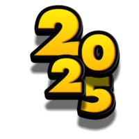 contento nuovo anno 2025 png