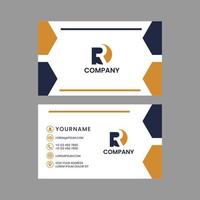 Modern and clean business card design template. Vector Formats