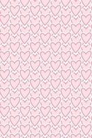 Love Heart Vector Background and Seamless Pattern for Lovely Romantic Moment or Valentine. Love Background Also Can Be Use for Poster or Printed on Shirt