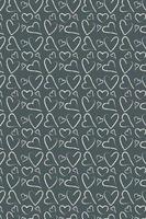 Love Heart Vector Background and Seamless Pattern for Lovely Romantic Moment or Valentine. Love Background Also Can Be Use for Poster or Printed on Shirt