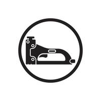 staple tool icon vector illustration symbol design