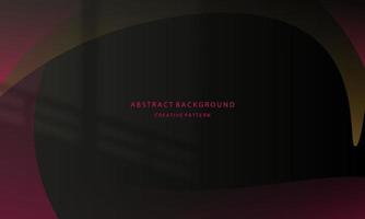 abstract background geometric gradient pink color ,orange, grey liquid waves shadow overlay eps 10 vector